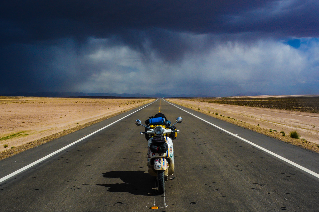 John Silva – With the Vespa through South America