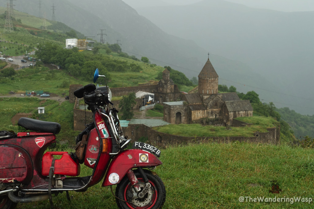 44.000 km with the Vespa