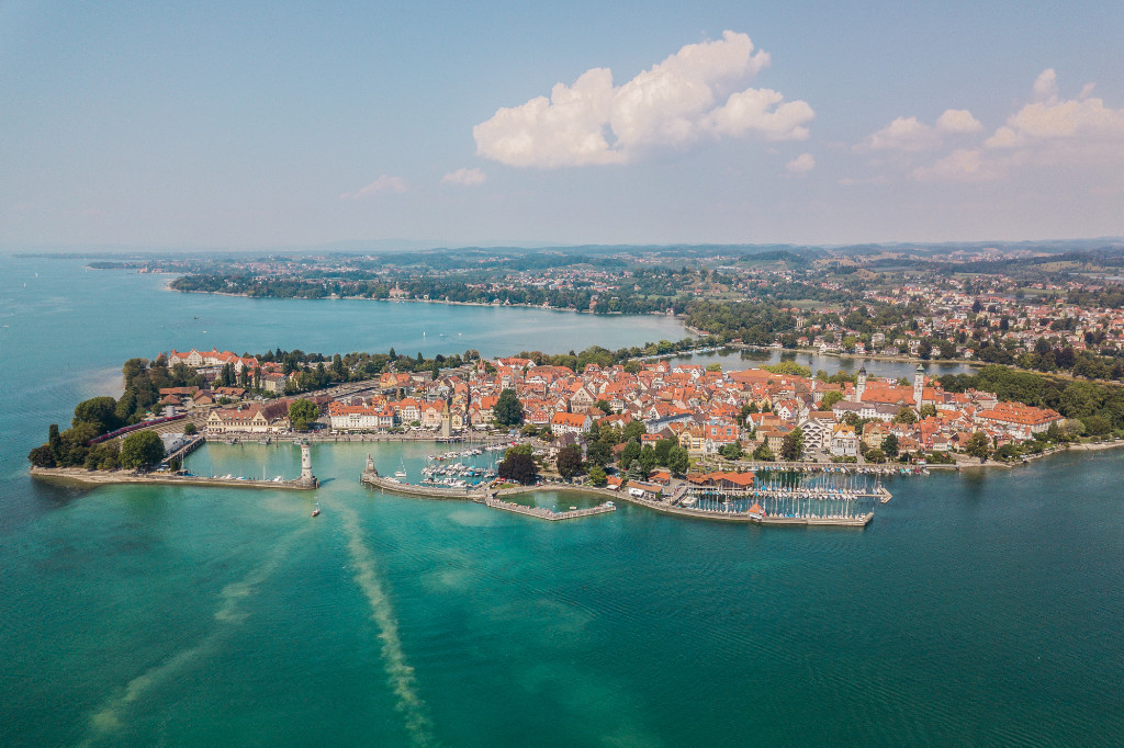 aerial view of lindau