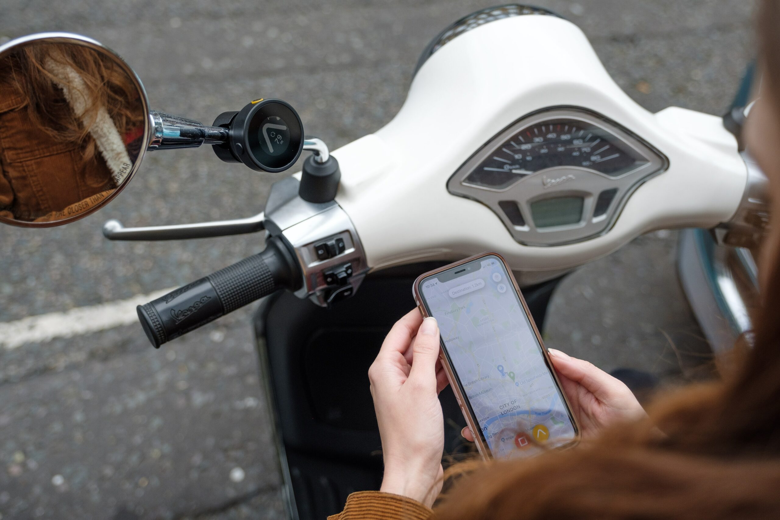 beeline navigation for Vespas