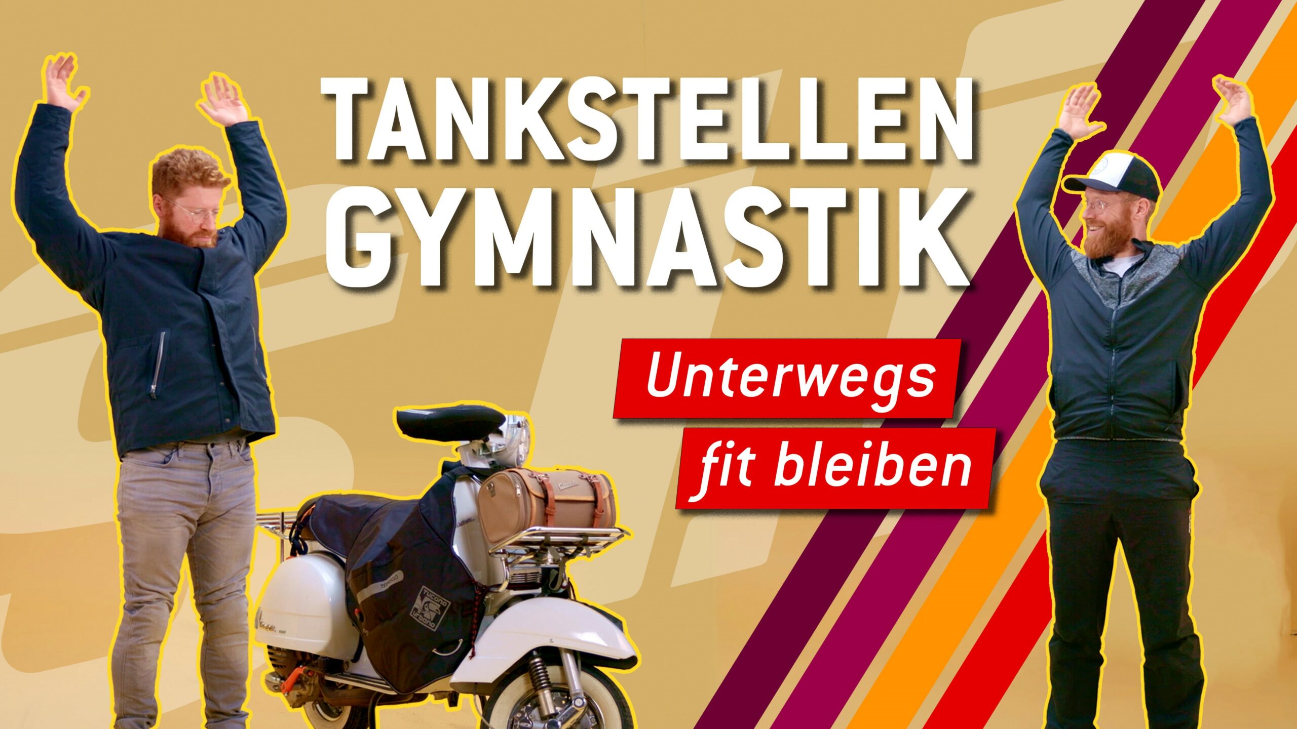 Gymnastics for in between – Fit and warm on the Vespa