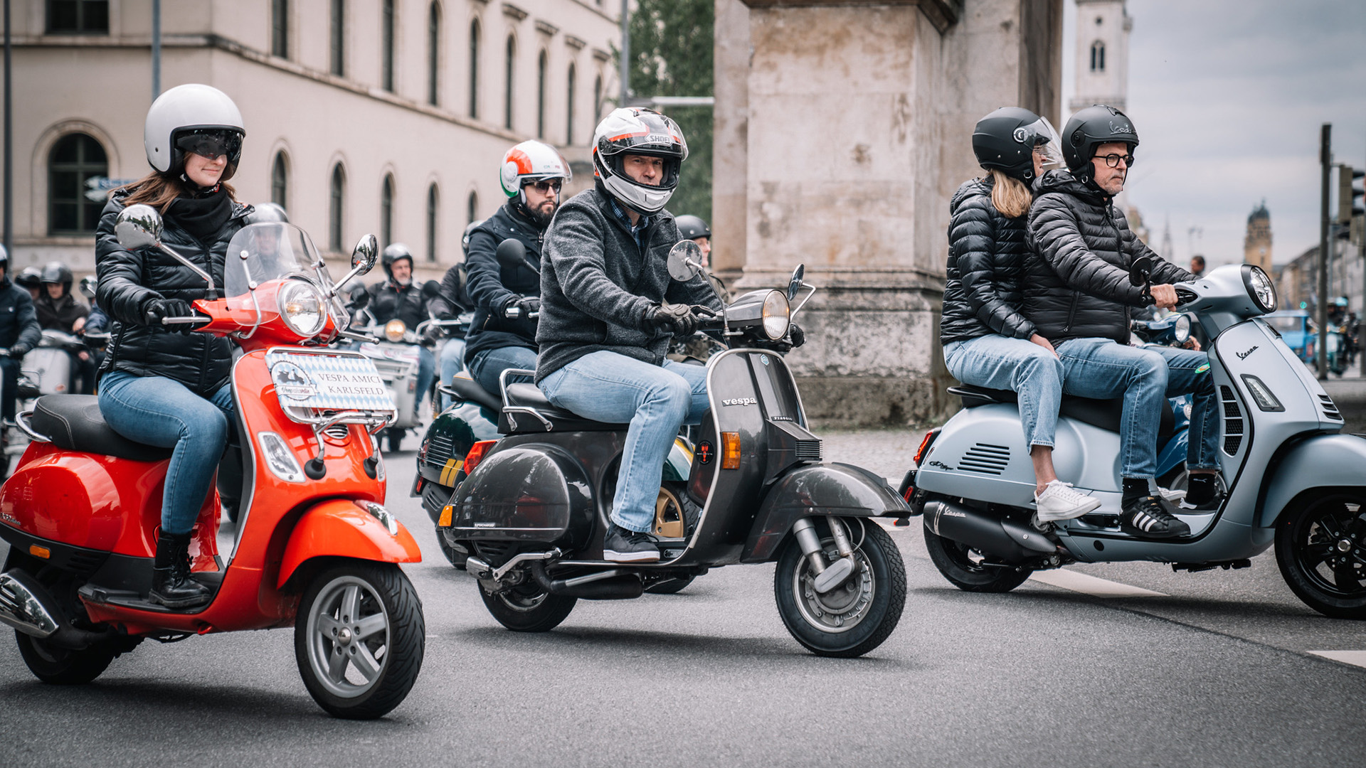 New papers for the Vespa – clearance certificate