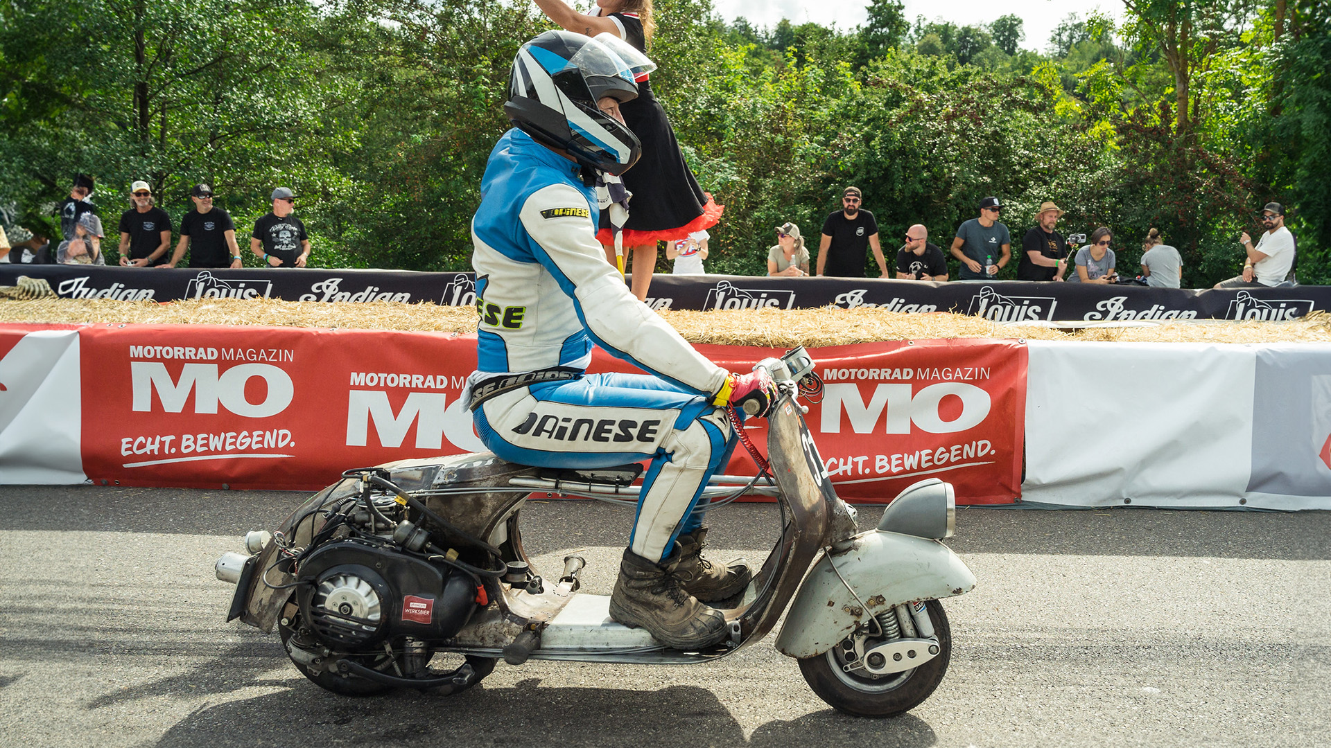 Glemseck 101 Rennen – Motorrad trifft auf Vespa