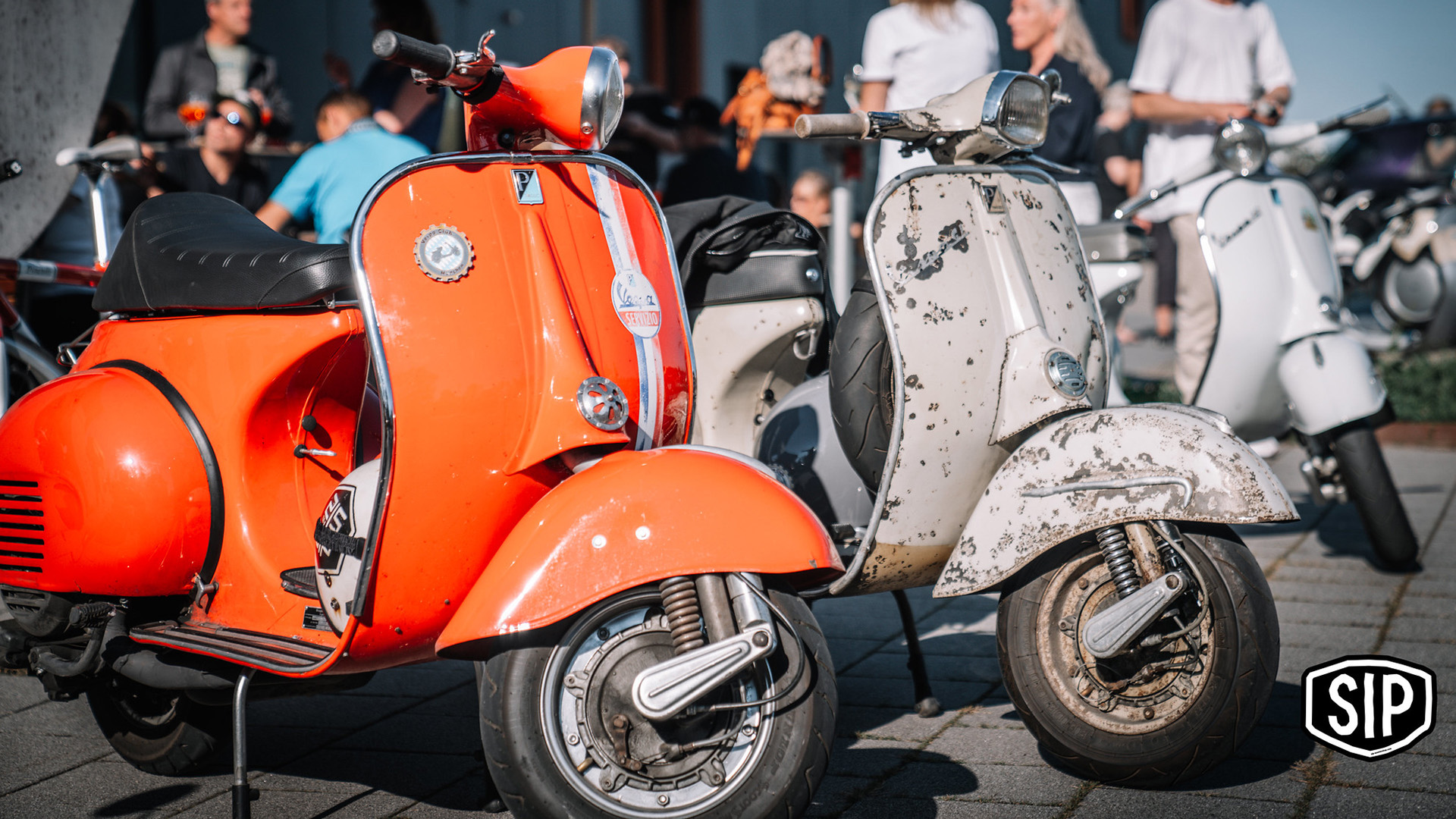 Wenn die Farbe der Vespa nicht mehr gefällt