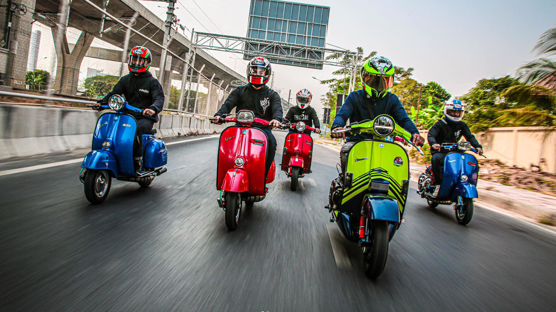 Vespa in verschiedenen Kulturen weltweit