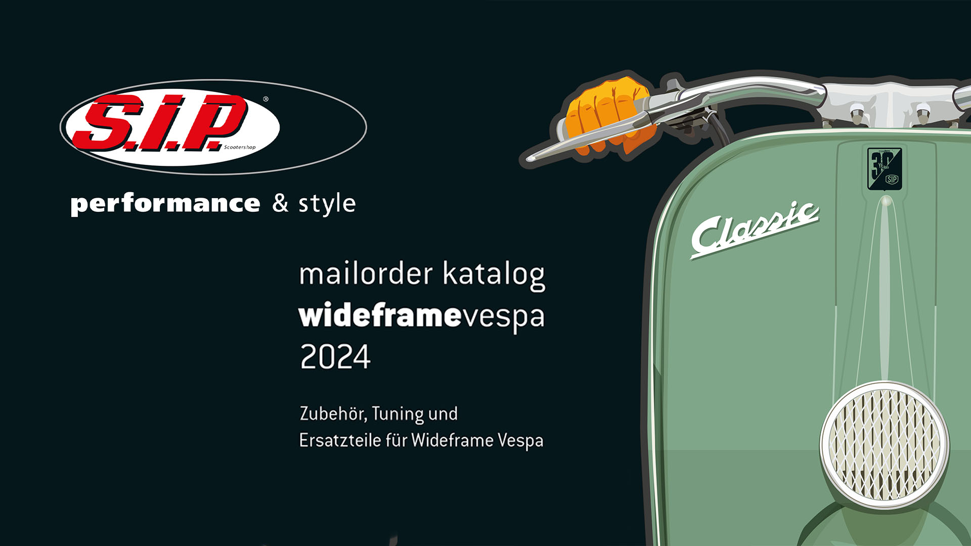 Vespa Wideframe Tuning im Trend