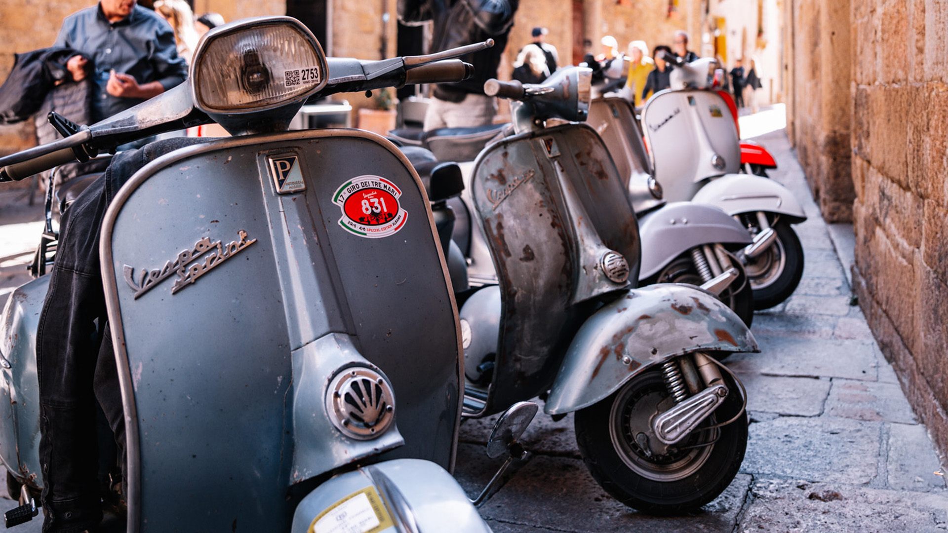 Unterschiede zwischen Vespa Wideframe, Largeframe und Smallframe